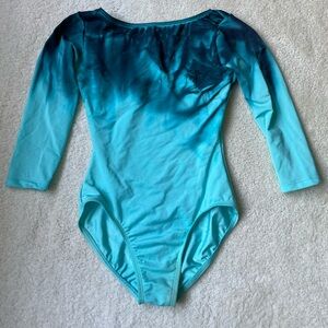 Watercolor Long Sleeve Leotard
